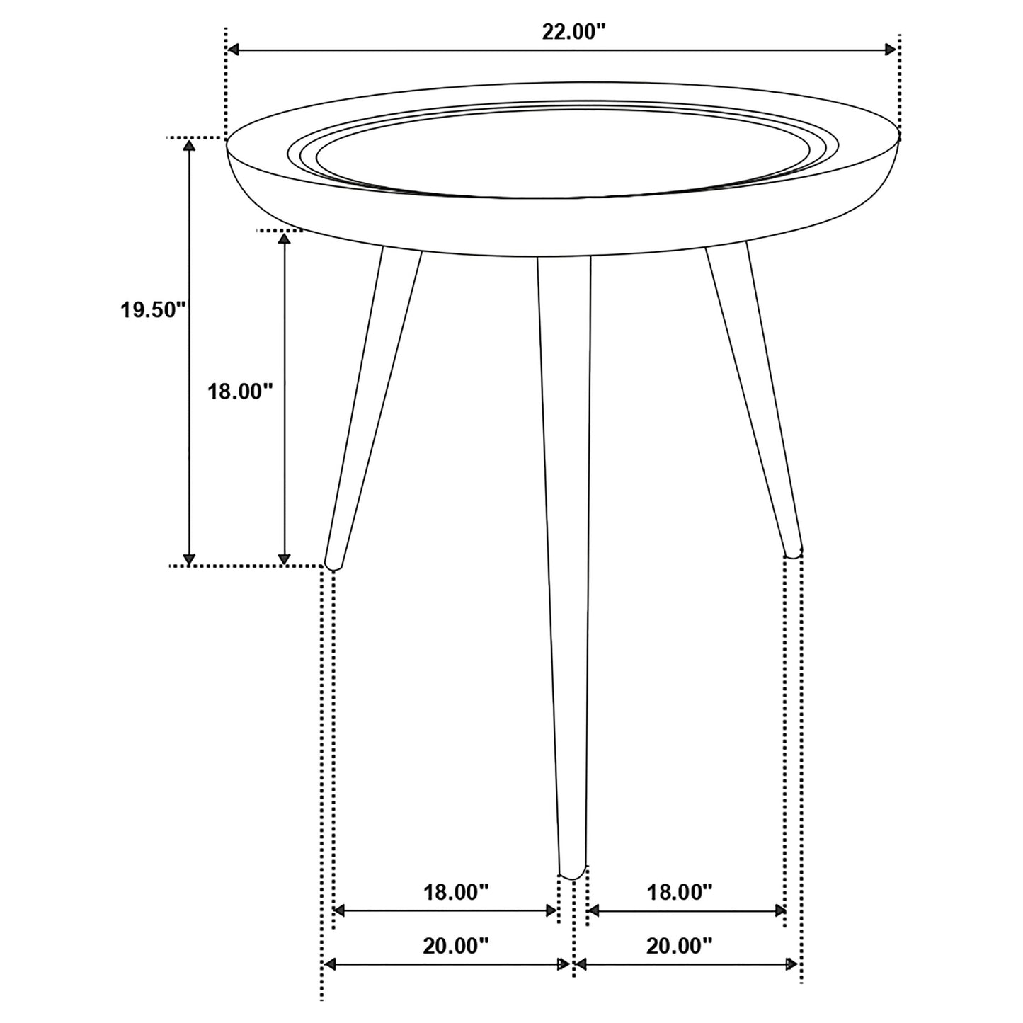 Zoe Mango Wood Coffee and End Table Set Natural