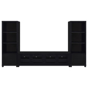 Soporte para TV Jupiter Entertainment Center de 79 pulgadas, color negro