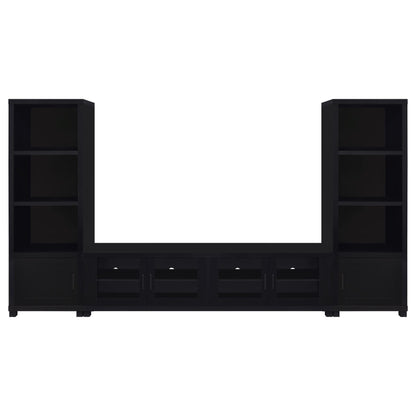 Soporte para TV Jupiter Entertainment Center de 79 pulgadas, color negro