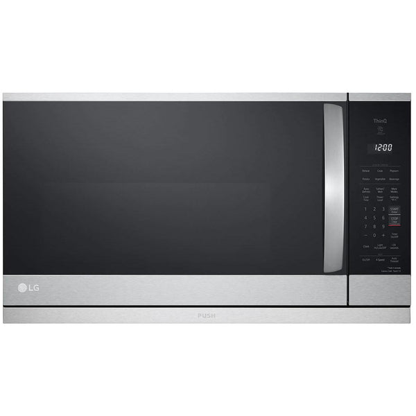 LG 30-inch, 2.1 cu. ft. Over-the-Range Microwave Oven with ExtendaVent® 2.0 MVEL2125F