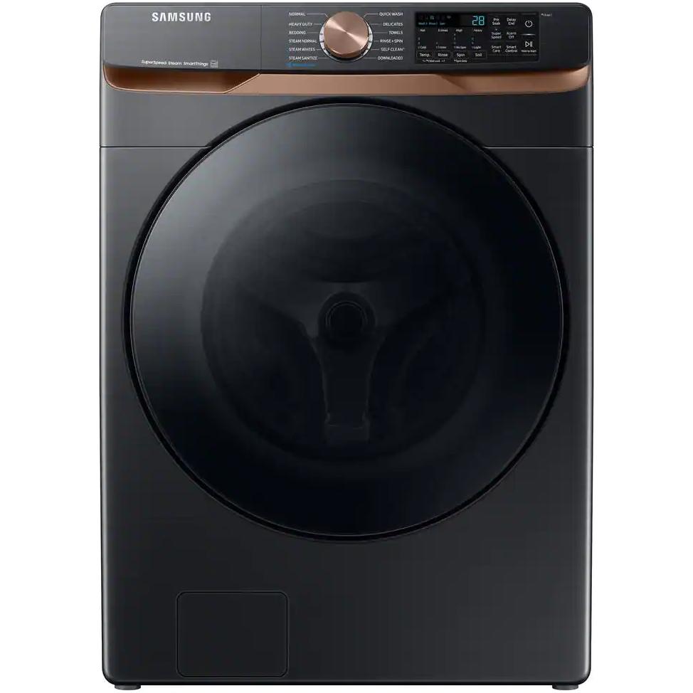  Samsung 5.0 cu. ft. Smart Front Loading Washer with Super Speed Wash and Steam WF50BG8300AV/US IMAGE 1