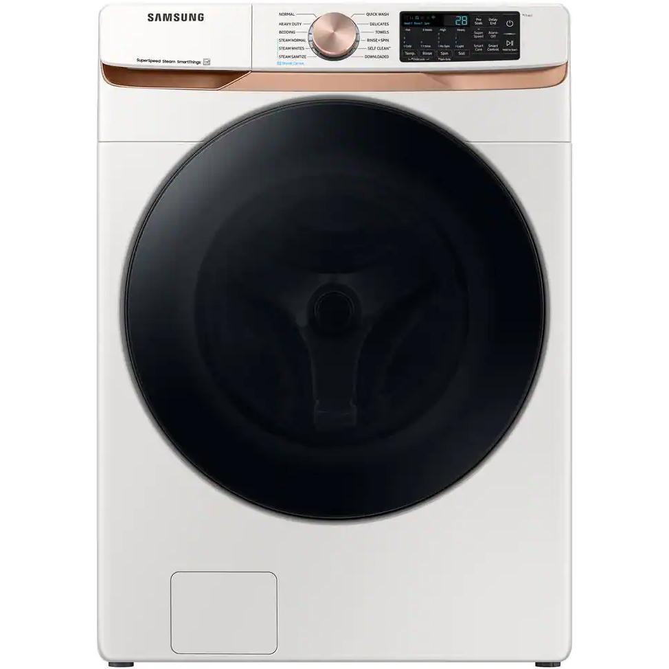  Samsung 5.0 cu. ft. Smart Front Loading Washer with Super Speed Wash and Steam WF50BG8300AEUS IMAGE 1