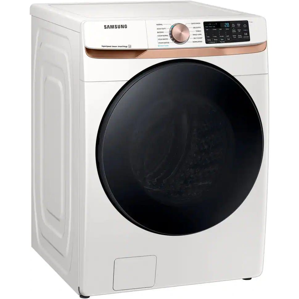  Samsung 5.0 cu. ft. Smart Front Loading Washer with Super Speed Wash and Steam WF50BG8300AEUS IMAGE 3
