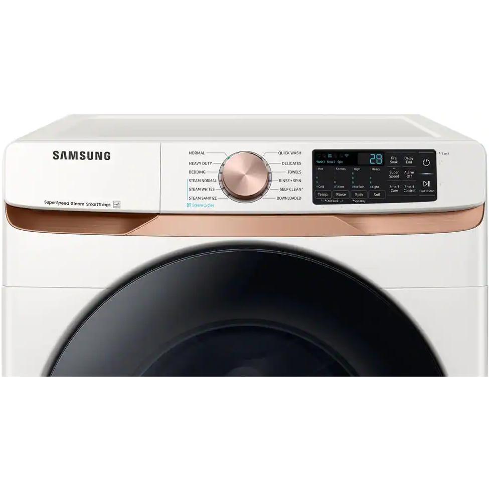  Samsung 5.0 cu. ft. Smart Front Loading Washer with Super Speed Wash and Steam WF50BG8300AEUS IMAGE 6