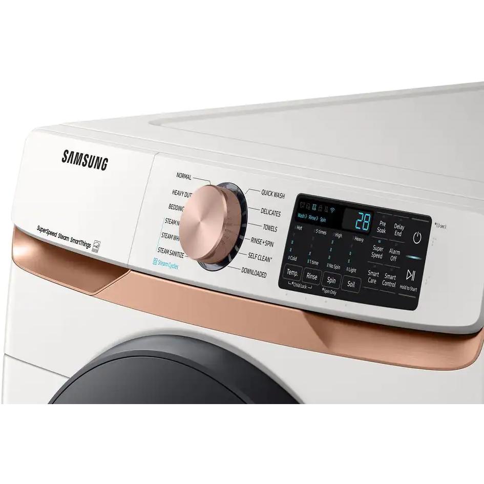  Samsung 5.0 cu. ft. Smart Front Loading Washer with Super Speed Wash and Steam WF50BG8300AEUS IMAGE 7