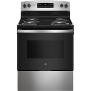  GE 30-inch Free-Standing Electric Range JB256RTSS IMAGE 1