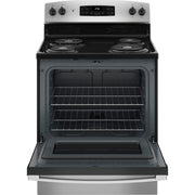  GE 30-inch Free-Standing Electric Range JB256RTSS IMAGE 2