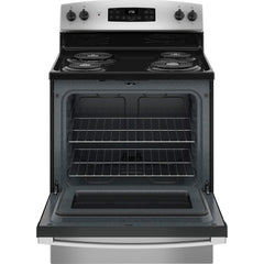  GE 30-inch Free-Standing Electric Range JB256RTSS IMAGE 2