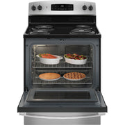  GE 30-inch Free-Standing Electric Range JB256RTSS IMAGE 3