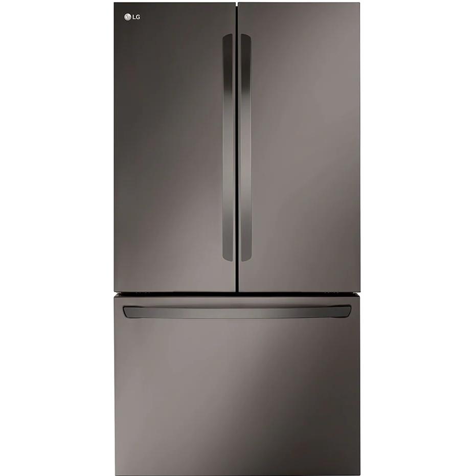  LG 36-inch, 27 cu. ft. Counter-Depth Refrigerator Bottom Freezer Refrigerator LRFLC2706D IMAGE 1