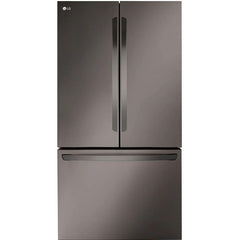  LG 36-inch, 27 cu. ft. Counter-Depth Refrigerator Bottom Freezer Refrigerator LRFLC2706D IMAGE 1
