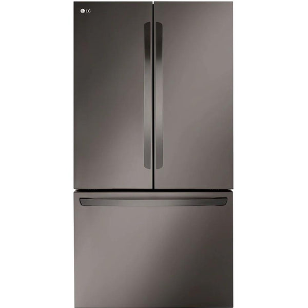 LG 36-inch, 27 cu. ft. Counter-Depth Refrigerator Bottom Freezer Refrigerator LRFLC2706D
