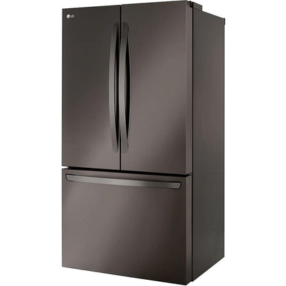  LG 36-inch, 27 cu. ft. Counter-Depth Refrigerator Bottom Freezer Refrigerator LRFLC2706D IMAGE 2