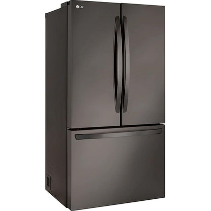  LG 36-inch, 27 cu. ft. Counter-Depth Refrigerator Bottom Freezer Refrigerator LRFLC2706D IMAGE 3