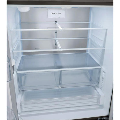  LG 36-inch, 27 cu. ft. Counter-Depth Refrigerator Bottom Freezer Refrigerator LRFLC2706D IMAGE 5