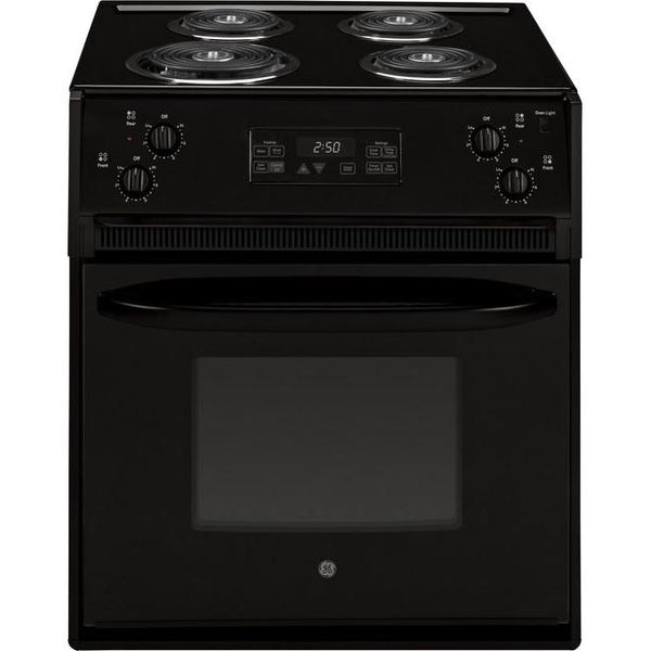 GE 27-Inch Drop-In Electric Range with Sensi-temp JM250DTBB