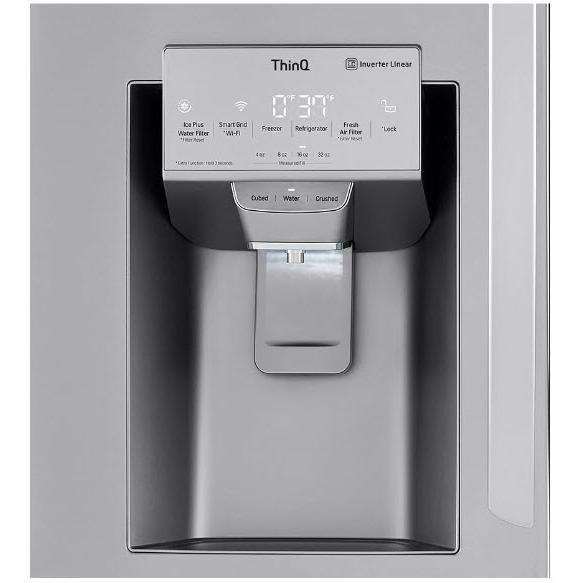 LG 30-inch, 29.5 cu. ft. Freestanding French 4-Door Refrigerator with Full-Convert™ Drawer LRMXS3006S IMAGE 10