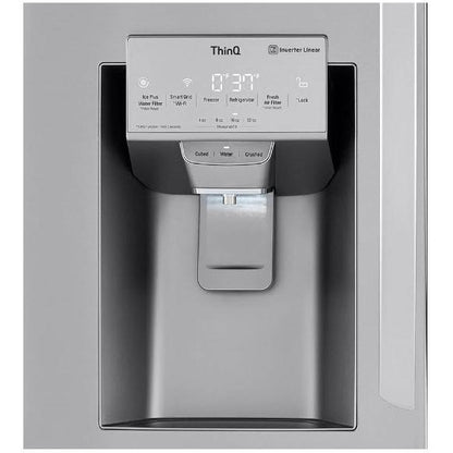 LG 30-inch, 29.5 cu. ft. Freestanding French 4-Door Refrigerator with Full-Convert™ Drawer LRMXS3006S IMAGE 10