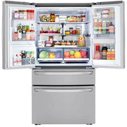  LG 30-inch, 29.5 cu. ft. Freestanding French 4-Door Refrigerator with Full-Convert™ Drawer LRMXS3006S IMAGE 11