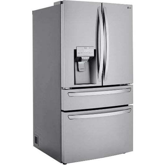 LG 30-inch, 29.5 cu. ft. Freestanding French 4-Door Refrigerator with Full-Convert™ Drawer LRMXS3006S IMAGE 2