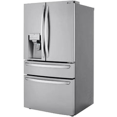  LG 30-inch, 29.5 cu. ft. Freestanding French 4-Door Refrigerator with Full-Convert™ Drawer LRMXS3006S IMAGE 3
