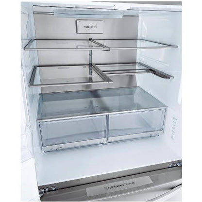 LG 30-inch, 29.5 cu. ft. Freestanding French 4-Door Refrigerator with Full-Convert™ Drawer LRMXS3006S IMAGE 4