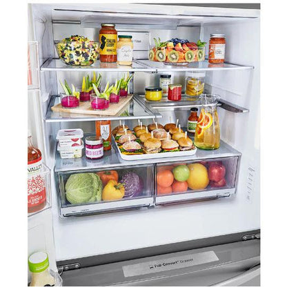 LG 30-inch, 29.5 cu. ft. Freestanding French 4-Door Refrigerator with Full-Convert™ Drawer LRMXS3006S IMAGE 5