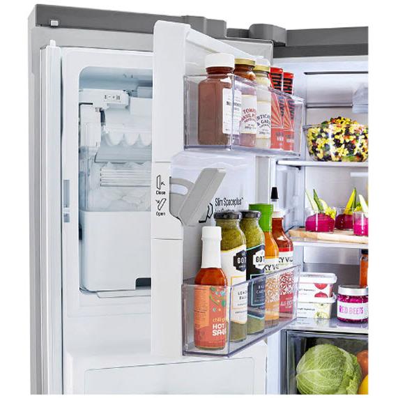 LG 30-inch, 29.5 cu. ft. Freestanding French 4-Door Refrigerator with Full-Convert™ Drawer LRMXS3006S IMAGE 6