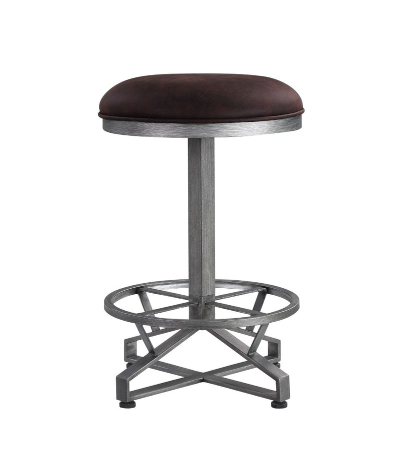 Taburete tapizado Evangeline de 61 cm (juego de 2)