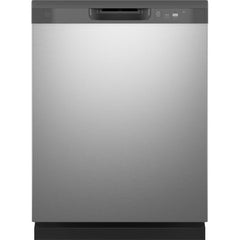  GE 24-inch Built-In Dishwasher with Water Leak Sensor GDF460PSTSS IMAGE 1