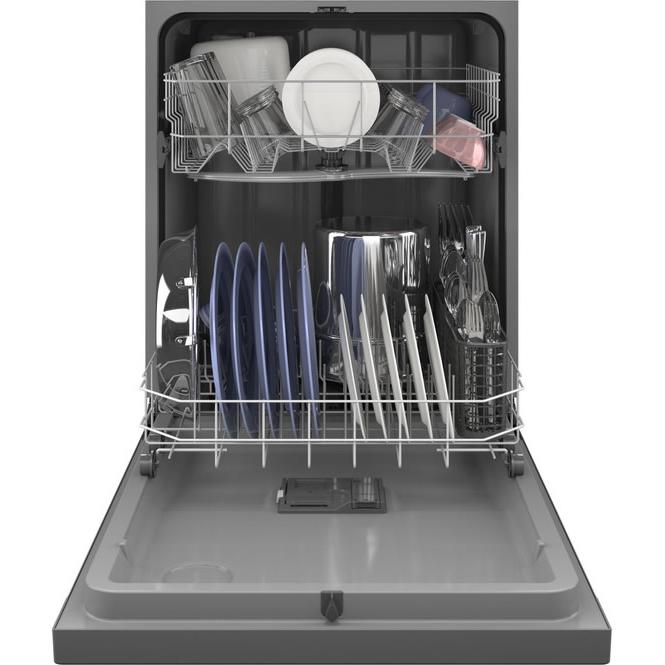  GE 24-inch Built-In Dishwasher with Water Leak Sensor GDF460PSTSS IMAGE 3