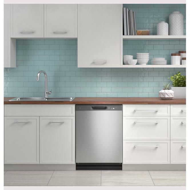  GE 24-inch Built-In Dishwasher with Water Leak Sensor GDF460PSTSS IMAGE 5