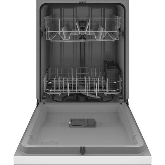 GE 24-inch Built-In Dishwasher with Water Leak Sensor GDF460PGTWW IMAGE 2