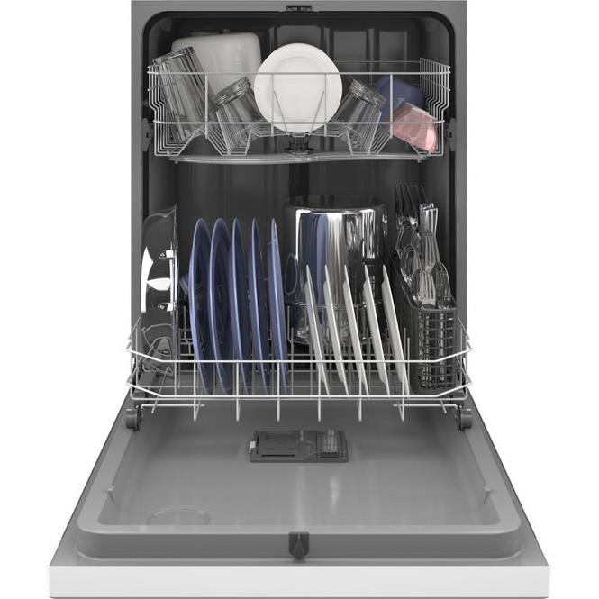  GE Built-In Dishwasher with Water Leak Sensor GDF460PGTWW IMAGE 3