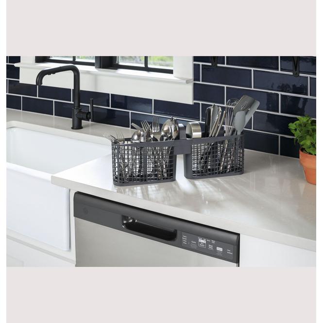  GE Built-In Dishwasher with Water Leak Sensor GDF460PGTWW IMAGE 8