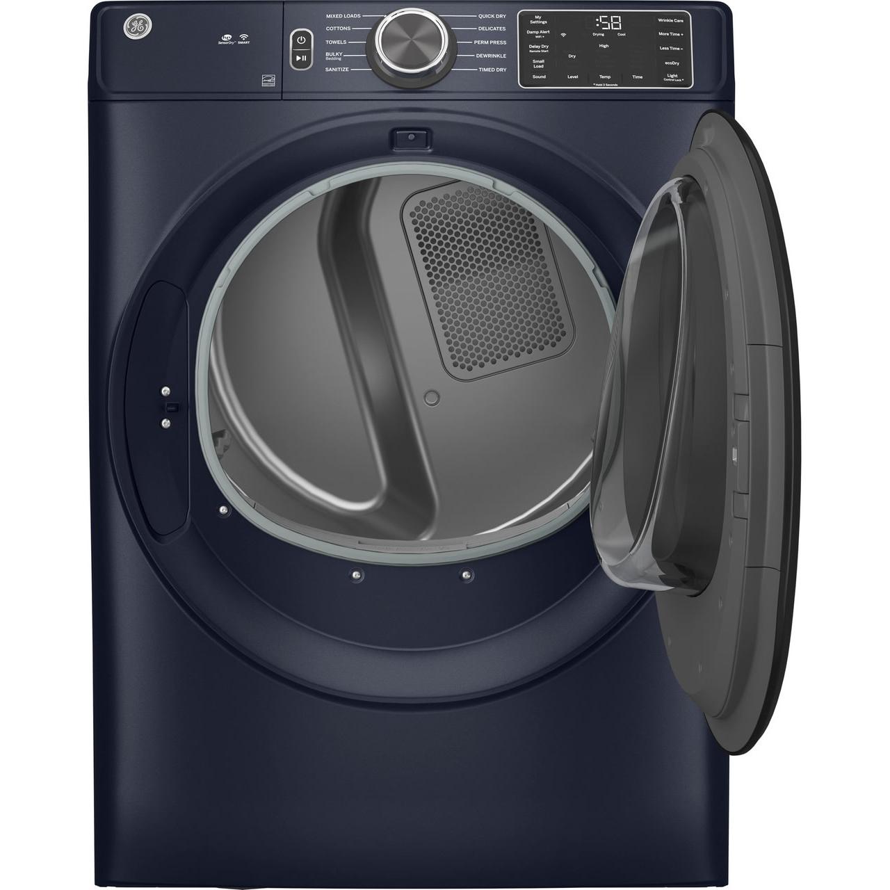  GE 7.8 cu.ft. Electric Dryer with Wi-Fi Connectivity GFD55ESPRRS IMAGE 2