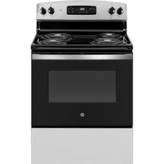  GE 30-inch Freestanding Electric Range with Sensi-Temp JBS360RTSS IMAGE 1