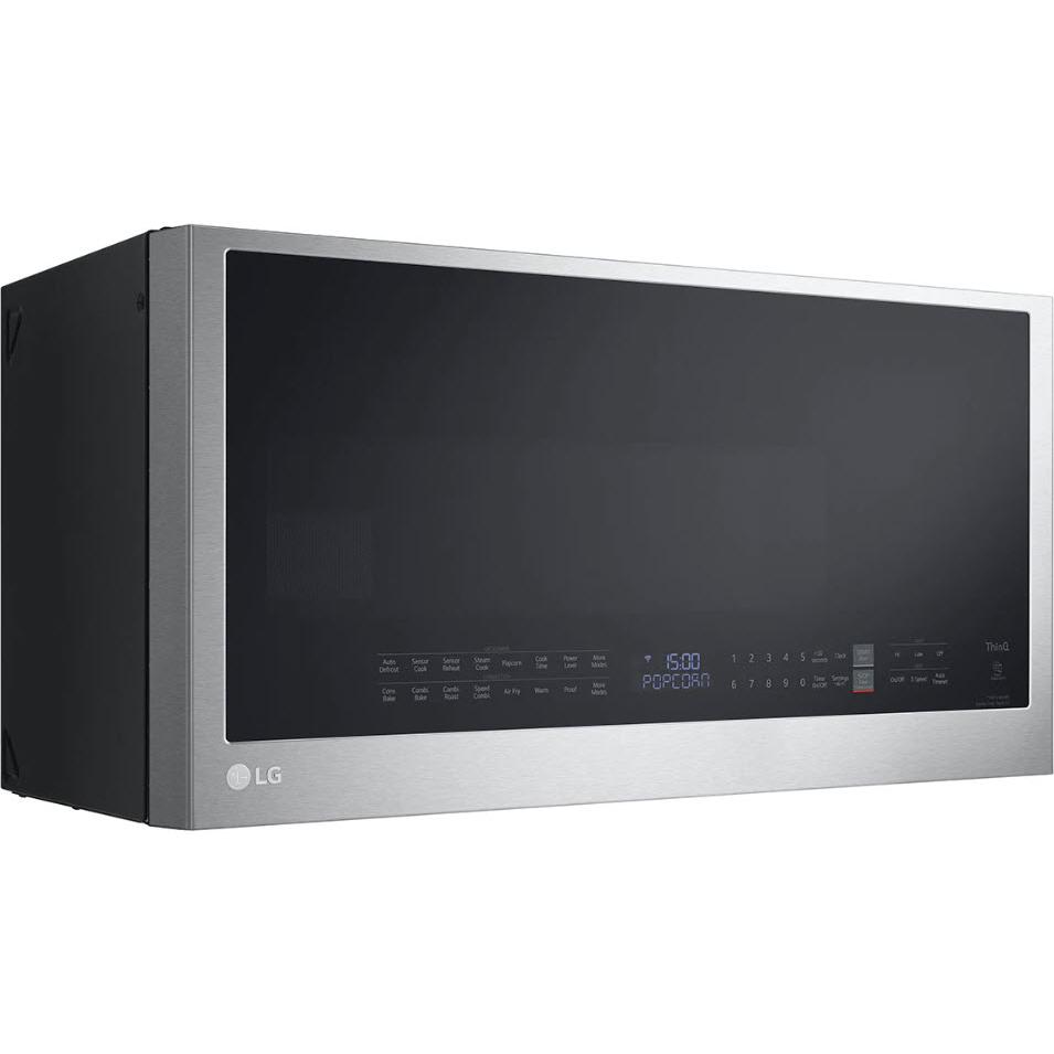 LG 30-inch, 1.7 cu. ft. Over-the-range Microwave Oven with Air Fry Technology MHEC1737F IMAGE 3