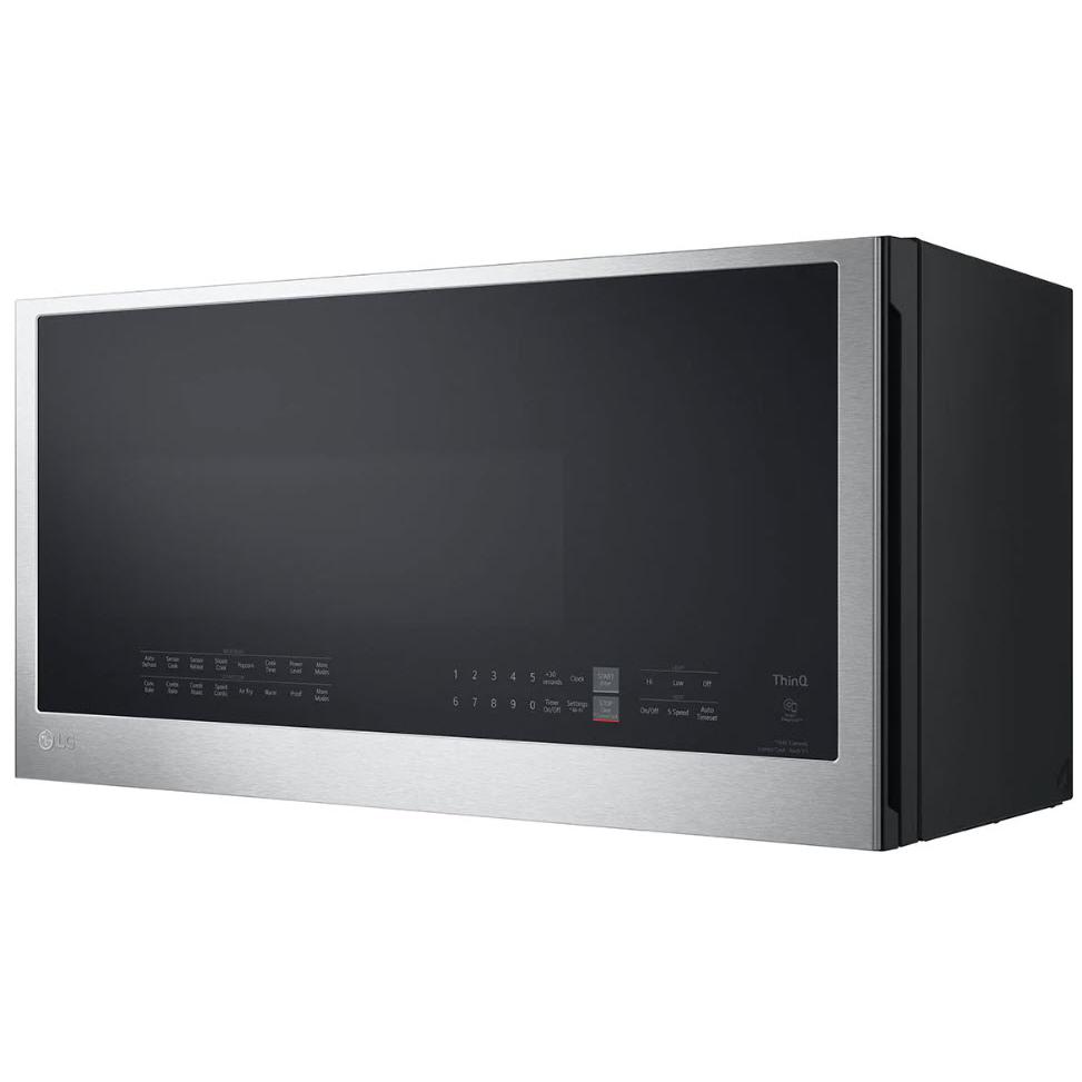 LG 30-inch, 1.7 cu. ft. Over-the-range Microwave Oven with Air Fry Technology MHEC1737F IMAGE 4
