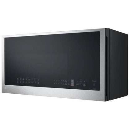 LG 30-inch, 1.7 cu. ft. Over-the-range Microwave Oven with Air Fry Technology MHEC1737F IMAGE 4