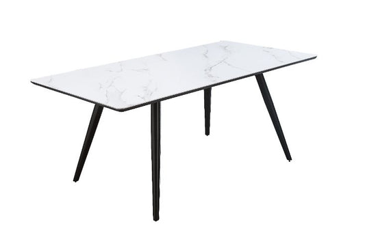 Mesa de comedor rectangular Caspian de 180 cm de largo