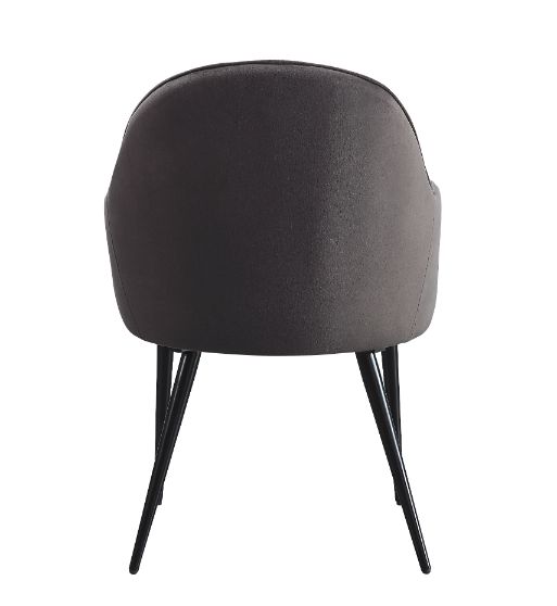 Silla auxiliar tapizada Caspian de 86 cm de alto (juego de 2)