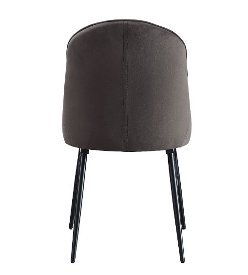 Silla auxiliar tapizada Abraham de 35" de alto (juego de 2)