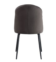 Silla auxiliar tapizada Abraham de 35" de alto (juego de 2)