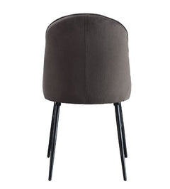 Silla auxiliar tapizada Abraham de 35" de alto (juego de 2)