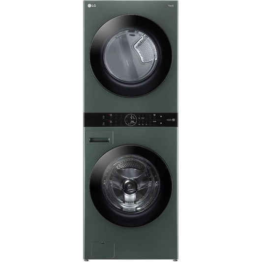  LG Stacked Washer/Dryer Electric Laundry center with WashTower™ WKEX200HGA IMAGE 1