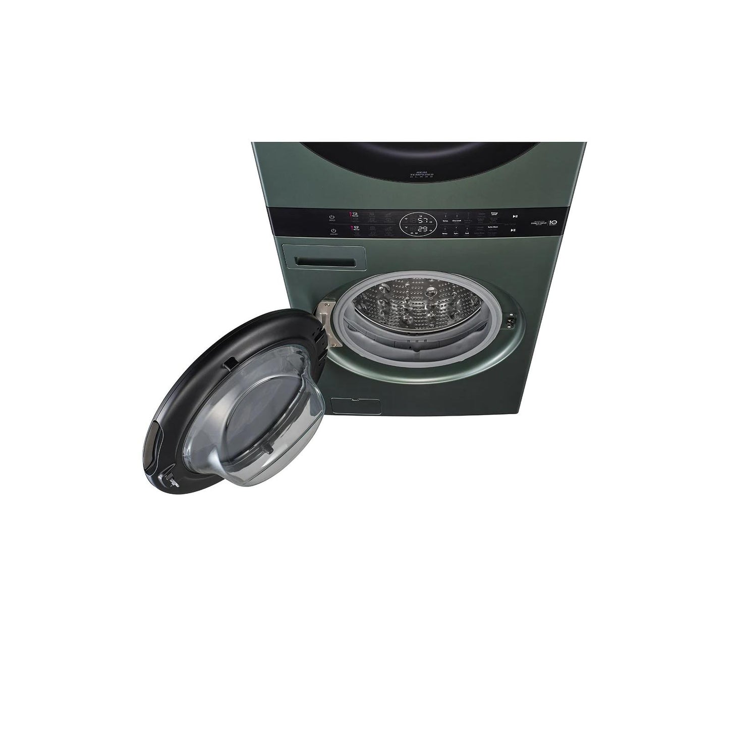  LG Stacked Washer/Dryer Electric Laundry center with WashTower™ WKEX200HGA IMAGE 11