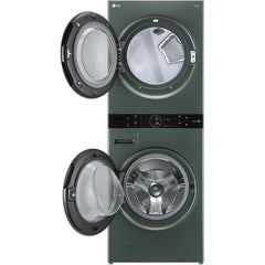  LG Stacked Washer/Dryer Electric Laundry center with WashTower™ WKEX200HGA IMAGE 4