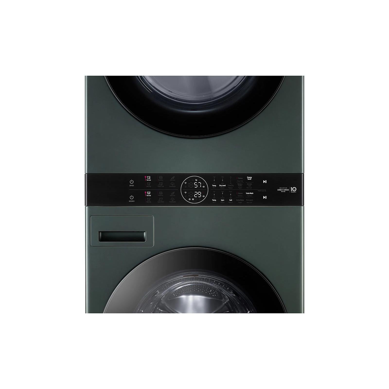  LG Stacked Washer/Dryer Electric Laundry center with WashTower™ WKEX200HGA IMAGE 8