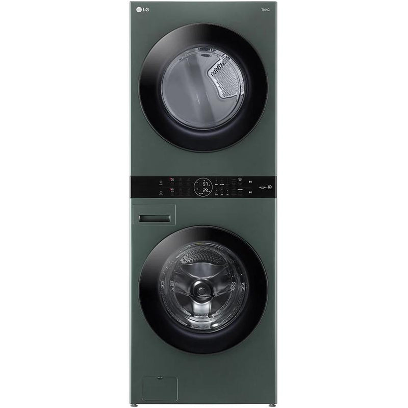 LG Stacked Washer/Dryer Gas Laundry center with WashTower™ WKGX201HGA